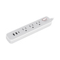 Regleta de Alimentación 30W 2 USB-A + 1 USB-C + 3 Salidas AC / Carga de Alta ...