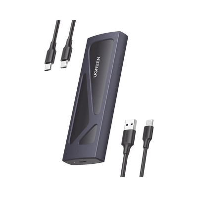 Carcasa Disco Duro NVME M.2 (Enclosure) | Hasta 2TB | USB3.2 a 10 Gbps | Soporta M Key y B+M Key | Compatible con SSD M.2 ...