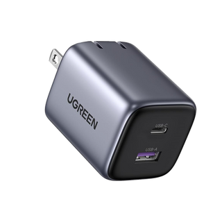Cargador de 35W serie Nexode | 2 Puertos de Carga Rápida | USB-C  y USB-A | Tecnología GaN II | Power Delivery 3.0 | Quick...