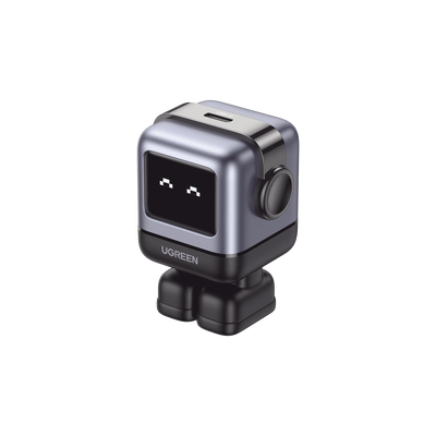 Cargador Mini GaNRobot 30W serie UNO | 1 USB-C de Carga Rápida | Tecnología GaN II | Multiprotocolo PD/QC/SCP/FCA | Carga ...