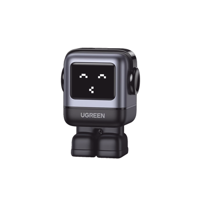 Cargador Mini GaNRobot 30W serie UNO | 1 USB-C de Carga Rápida | Tecnología GaN II | Multiprotocolo PD/QC/SCP/FCA | Carga ...