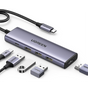 HUB USB-C (Docking Station) 5 en 1 | HDMI 2.0 4K@30Hz | 3 USB-A 3.0 (5Gbps) |...