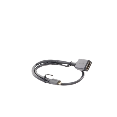 Adaptador Micro HDMI a HDMI (HDMI Tipo D) / 18Gbps / 4K@60Hz / HDR / Tecnología 3D / ARC / Carcasa PC+ABS / HDCP / Longitu...