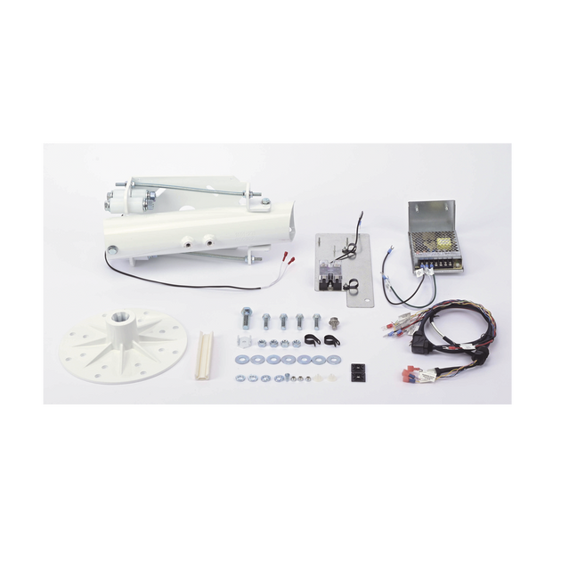 Kit de Instalación Abatible Para Brazo Octagonal y Redondo sin Imuminación | SIERRA STORE