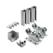Kit para Puertas Autoportantes / Hasta 3 m (9.8 ft) / 600 kg / Rodillos de Nylon / Acero Galvanizado | SIERRA STORE