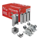 Kit para Puertas Autoportantes / Hasta 3 m (9.8 ft) / 600 kg / Rodillos de Nylon / Acero Galvanizado | SIERRA STORE