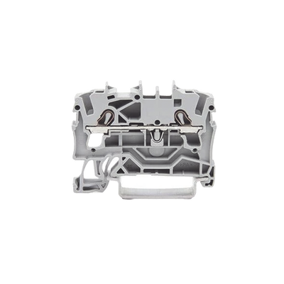 Borna de Paso / 2 Conductores / 2.5 mm² / Aplicaciones Ex e II / Push-in CAGE CLAMP® / Marcaje Lateral y Central / Carril ...