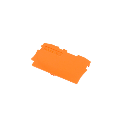 Placa Final e Intermedia / 0.8 mm Espesor / Naranja / Poliamida PA 66 / UL 94 V0 / Montaje Tipo Encajable / Aplicaciones I...