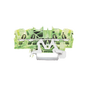 Borna de Tierra / 4 Conductores / 2.5 mm² / Push-in CAGE CLAMP® / Aplicacione...