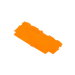 Placa Final e Intermedia / 0.8 mm Espesor / Naranja / Poliamida PA 66 / UL94 V0 / Montaje Tipo Encajable / 70 x 33 mm (2.7...