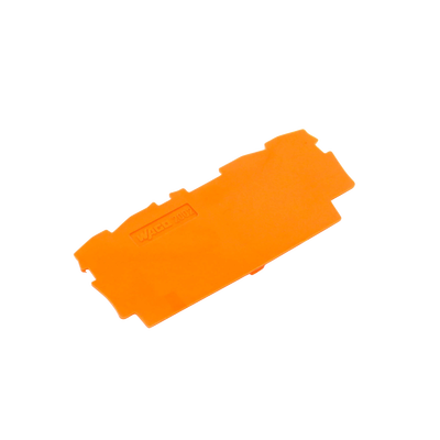 Placa Final e Intermedia / 0.8 mm Espesor / Naranja / Poliamida PA 66 / UL94 V0 / Montaje Tipo Encajable / 70 x 33 mm (2.7...