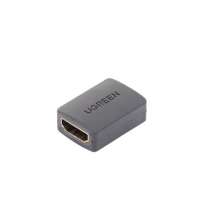 Adaptador HDMI 2.0 Hembra a Hembra / 4k@60Hz / Compatible con ARC, HEC, HDCP, 3D / Dolby True HD 7.1 / 32 Canales de Audio...