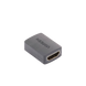 Adaptador HDMI 2.0 Hembra a Hembra / 4k@60Hz / Compatible con ARC, HEC, HDCP, 3D / Dolby True HD 7.1 / 32 Canales de Audio...