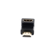 Adaptador HDMI de 90 Grados Macho a Hembra / Hacia Abajo / HDMI 2.0 4K@60Hz / Proporciona Flexibilidad Sin Doblar los Cabl...