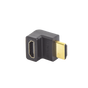 Adaptador HDMI de 90 Grados Macho a Hembra / Hacia Arriba / HDMI 2.0 4K@60Hz ...