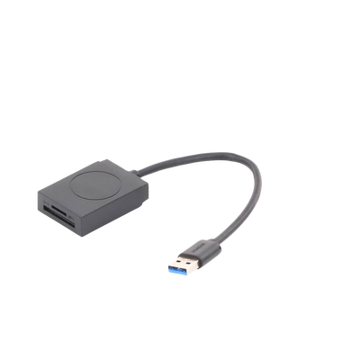 Lector de tarjetas USB-A 3.0 a MicroSD (TF) / SD | 5Gbps | Soporta hasta 2TB | Soporta Windows/Mac OS/Linux/Android | Lectura