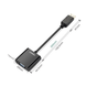 Convertidor DP Macho a VGA Hembra (Negro). | SIERRA STORE UGREEN - Vista 2