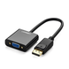 Convertidor DP Macho a VGA Hembra (Negro). - UGREEN