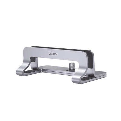 Soporte Vertical para Laptop / Adecuado para escritorio / Anchura Ajustable (12-26mm) / Amplia compatibilidad / Anti-Araña...