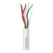 Bobina de 152 Metros (500 Pies) / Cable de Cobre / 4 x 18 AWG / Riser / Color Blanco / Para Aplicaciones de Alarmas de Int...
