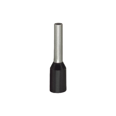 FERRUL PARA CALIBRE 1.5MM2 / 16 AWG / L: 12 L1: 6 D: 4 D1: 3,5 D2: 1,7 / COLOR: NEGRO - WAGO