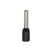 FERRUL PARA CALIBRE 1.5MM2 / 16 AWG / L: 12 L1: 6 D: 4 D1: 3,5 D2: 1,7 / COLOR: NEGRO - WAGO