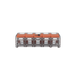 Conector Eléctrico / Borne de Conexión con Palancas / 5 Puntos / 32A 450V / CAGE CLAMP® / Policarbonato Transparente / Par...