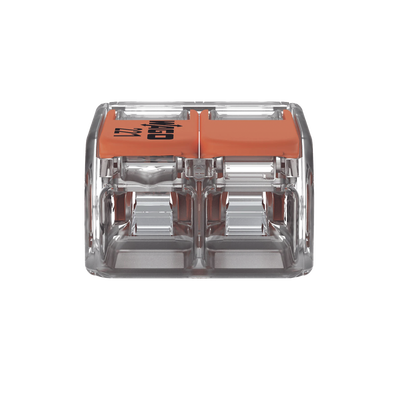 Borne de Conexión con Palancas / Serie 221 / 6 mm² Máximo / 30 A / 300 V / Transparente / T85 / CAGE CLAMP® / Conexión Lat...