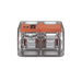 Borne de Conexión con Palancas / Serie 221 / 6 mm² Máximo / 30 A / 300 V / Transparente / T85 / CAGE CLAMP® / Conexión Lat...