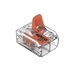 Borne de Conexión con Palancas / Serie 221 / 6 mm² Máximo / 30 A / 300 V / Transparente / T85 / CAGE CLAMP® / Conexión Lat...