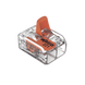 Borne de Conexión con Palancas / Serie 221 / 6 mm² Máximo / 30 A / 300 V / Transparente / T85 / CAGE CLAMP® / Conexión Lat...