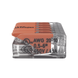 Conector Eléctrico / Borna de Conexión con Palancas / 5 Puntos / 6 mm² Máximo / 30A 450V / Transparente / CAGE CLAMP® / UL...