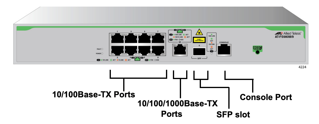 AT-FS980M/9-10 - vista 1