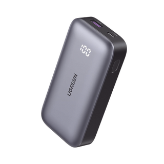 Mini Power Bank 30W  | 10 000 mAh |  2 Puertos PD3.0, USB C+A | Carga Rápida | Pantalla Digital | Compatible con iPhone 16 Pr