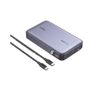 Power Bank de 20000mAh | 3 Salidas 100W Max. | USB-A + 2 USB-C | PD 3.0 | QC3.0 | FCP | SCP | Pantalla Inteligente | Carca...