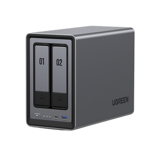 NASync DXP2800 | SO UGOS Pro |  Intel N100 12th Gen Intel® 4 Core™ | 2 Bahías SATA hasta 48TB | 2-Bahias (M.2 NVMe) hasta ...