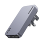 Cargador Rápido GaN 65W UGREEN / 2 Puertos USB-C + 1 Puerto USB-A / Tecnologí...