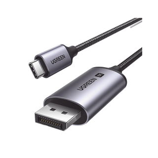 Cable USB-C a DP 1.4 | 3 Metros (9.84 Pies) | Compatible con Thunderbolt 3 & 4 | 8K@60Hz | 4K@240Hz | HDR10+ | eARC | DTS ...