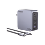 Cargador Rápido GaN / 160W Máximo / 3 USB-C + 1 USB-A / PD3.1 140W / PPS / UF...