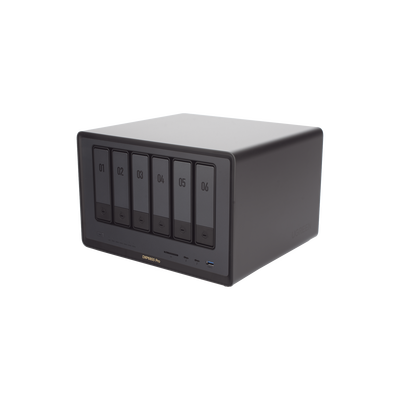 NASync DXP6800 Pro | SO UGOS Pro | Intel® i5 1235u 10-Core™ | 6-Bahias (SATA) Hasta 144TB | 2* M.2 SSD Hasta 16TB | 8GB DD...