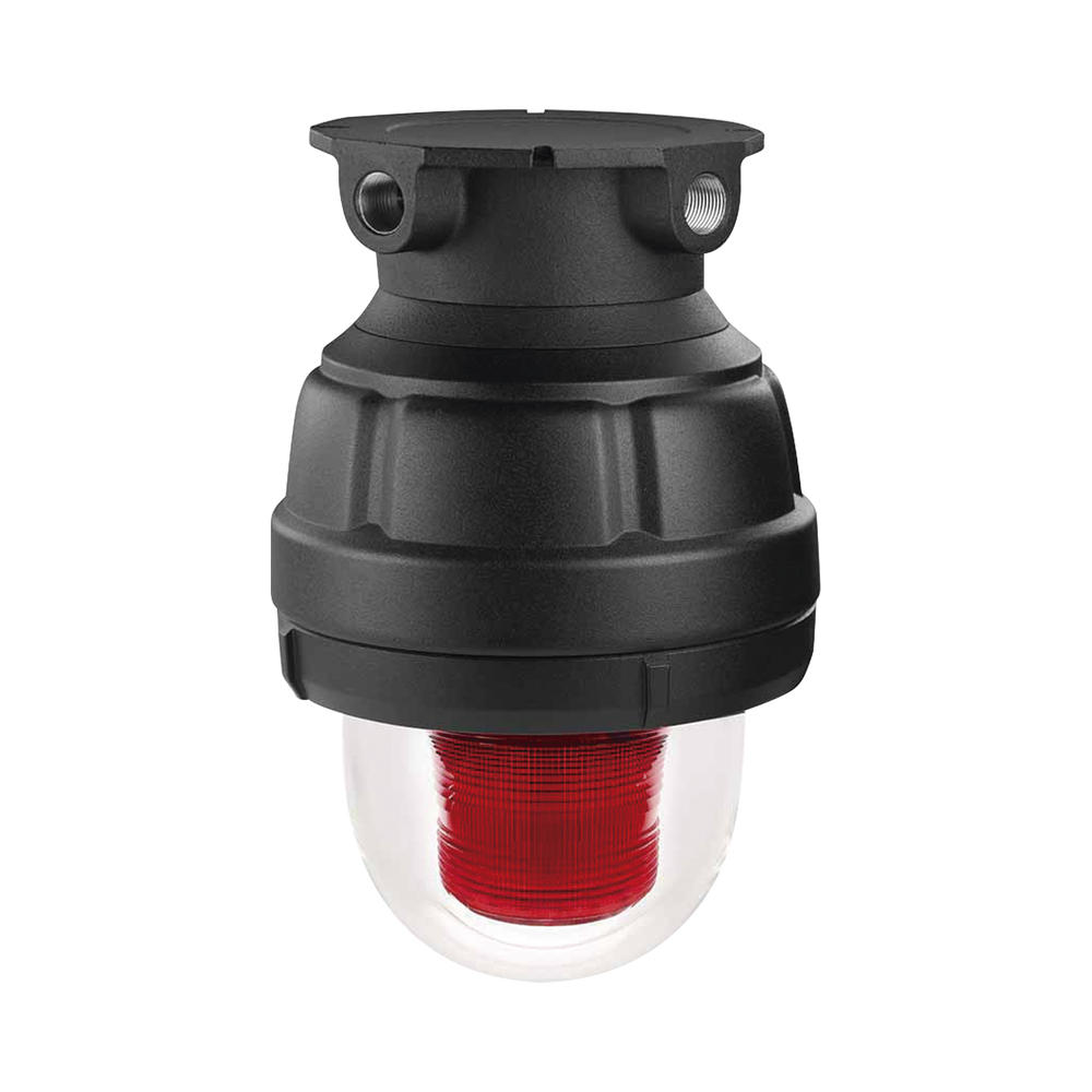 Luz estroboscópica a prueba de explosiones / 120Vca / Rojo / IP66 / NEMA 4X / -55°C a 65°C | SIERRA STORE