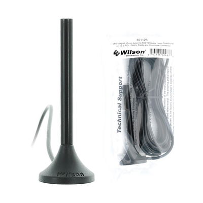 Antena Mini de Montaje Magnético, con cable RG174 y conector SMA macho | Rango de Frecuencias 700-960 MHz, 1710-2270 MHz |...