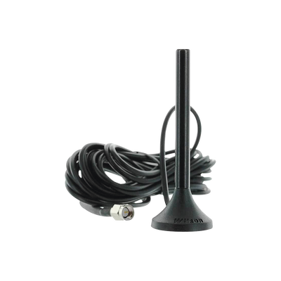 Antena Mini de Montaje Magnético, con cable RG174 y conector SMA macho | Rango de Frecuencias 700-960 MHz, 1710-2270 MHz |...