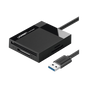 Lector de Tarjetas USB-A 3.0  a CompactFlash (CF)/ MemoryStick (MS)/ TransFla...