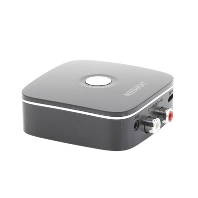 Receptor de Audio Bluetooth 5.0 a RCA o Auxiliar 3.5mm / Tecnología EDR / Reconexión Automática / Hasta 10 m / Ideal para ...