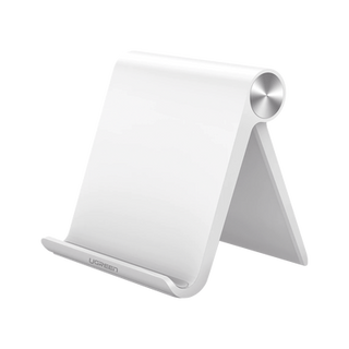 Soporte de Escritorio para Tablet /  Ajustable de 0° a 100° / Goma Antiarañazos / Antideslizante / Amplia Compatibilidad c...