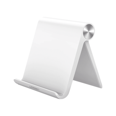 Soporte de Escritorio para Tablet /  Ajustable de 0° a 100° / Goma Antiarañazos / Antideslizante / Amplia Compatibilidad c...
