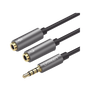 Cable Divisor en Y / De 3.5 mm Macho a Dos Salidas de 3.5 mm Hembra / CTIA, T...