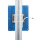 Antena Tipo Panel de Montaje en Pared, Multibanda 700-960 MHZ/ 1710-2170 MHz, 75 Ohm, conector F hembra. WilsonPRO / weBoo...