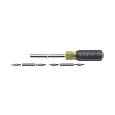 Desarmador Multipunta, 11 en 1, con Puntas Phillips, Ranuradas, Cuadradas y Torx. KLEIN TOOLS - Vista 2